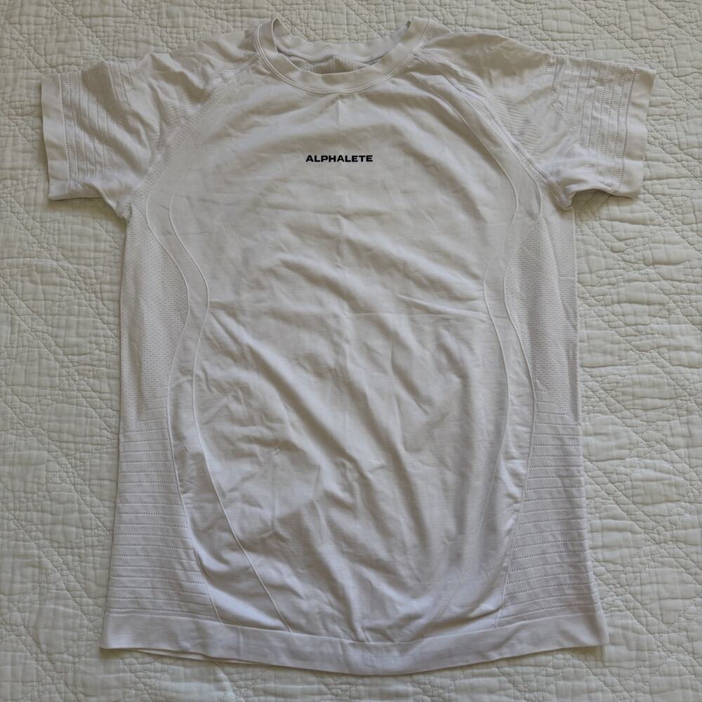 Alphalete Ozone Tee White L
